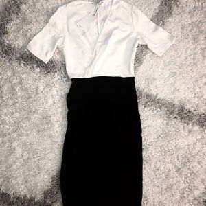 Classy, sophisticated dress for work.